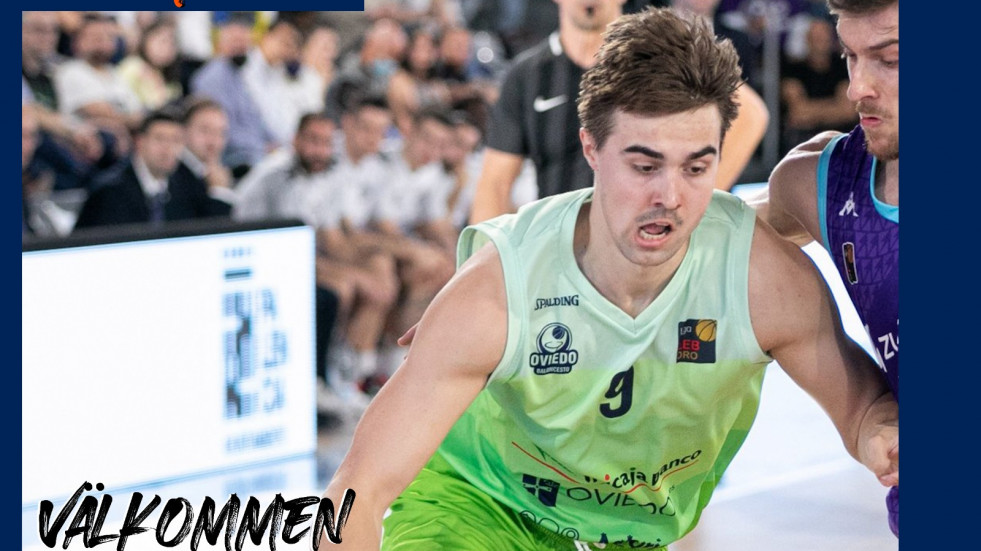 Lundqvist, primer fichaje del Básquet Coruña, que renueva a Álex Hernández