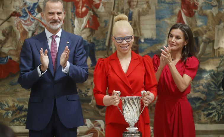 Adi Iglesias, primera paralímpica que recibe el Premio Rey Juan Carlos a la mejor revelación