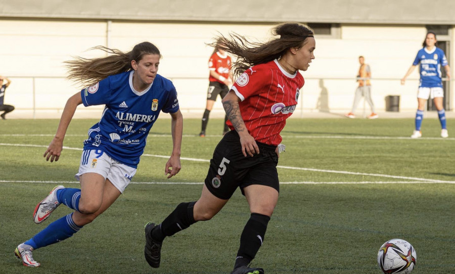 Henar, procedente del Racing Féminas, talento para la medular del Deportivo Abanca