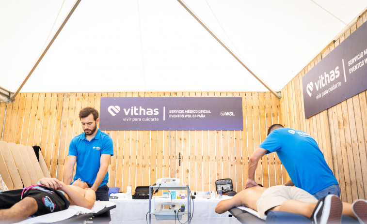 Vithas atendió a casi 250 personas durante los días de competición del Abanca Pantín Classic