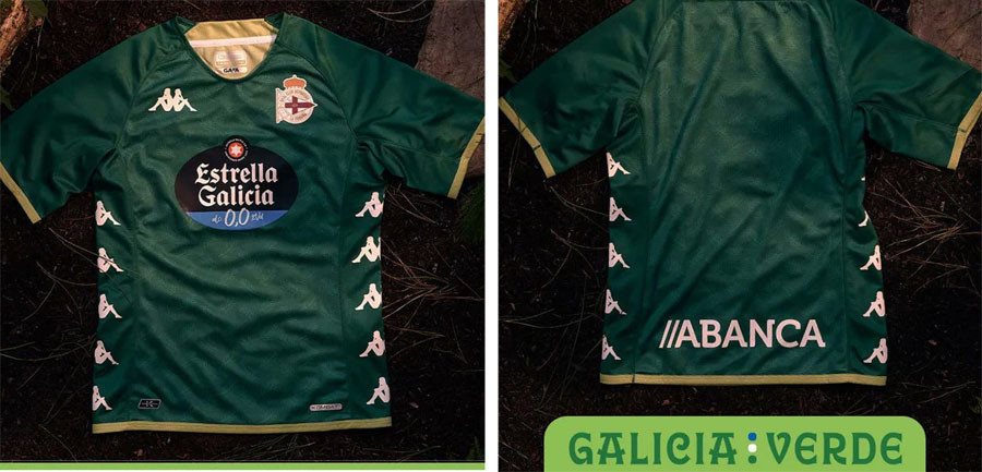 ‘Galicia Verde’, la segunda equipación del conjunto coruñés