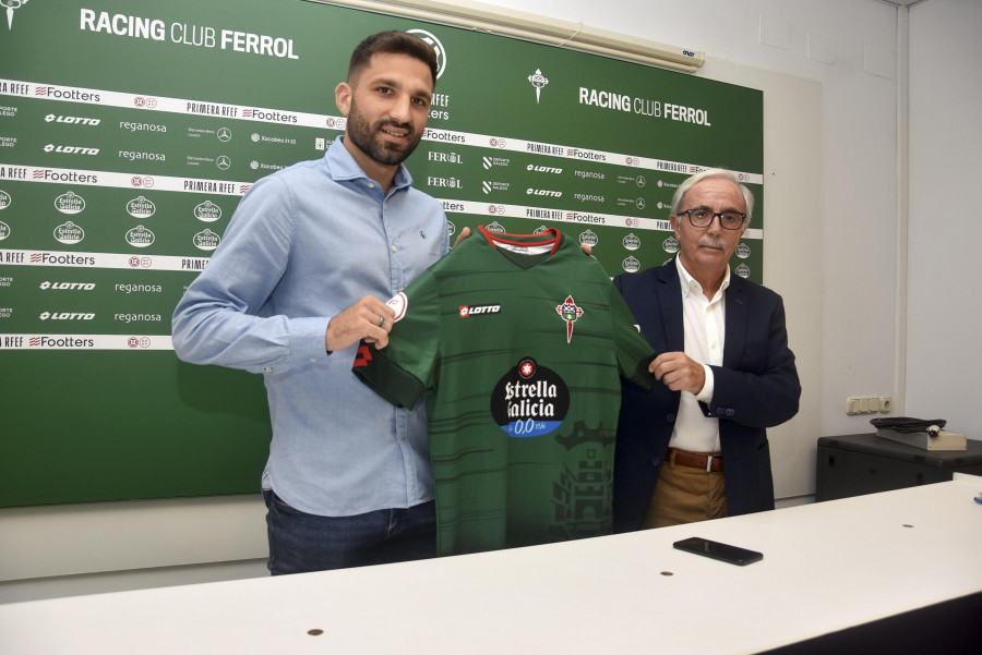 Luca Ferrone ensalza el "proyecto ambicioso" del Racing de Ferrol