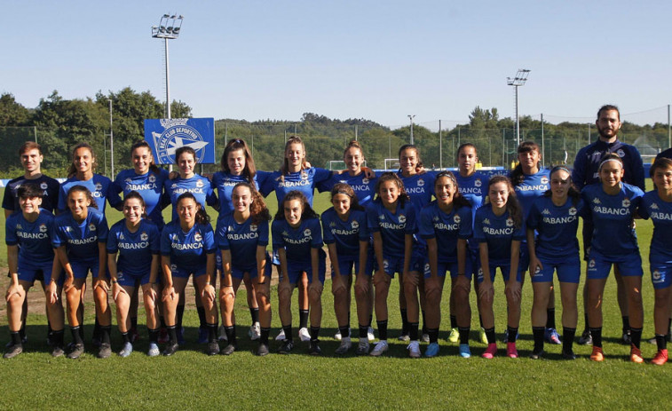 El Deportivo Abanca B arrancó la pretemporada tirando de cantera.