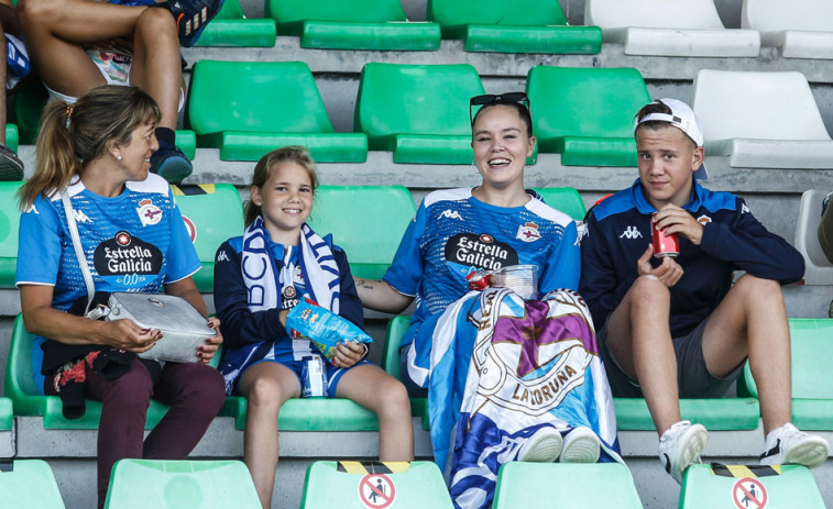 Depor - Ponferradina | El inicio se retrasó en A Magdalena