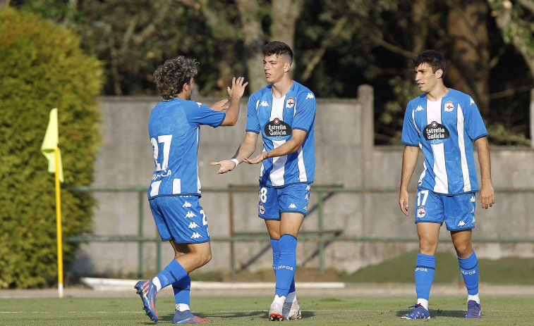 Solvencia y descaro del Depor ante la Ponferradina