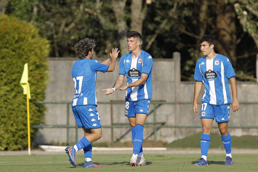 Solvencia y descaro del Depor ante la Ponferradina