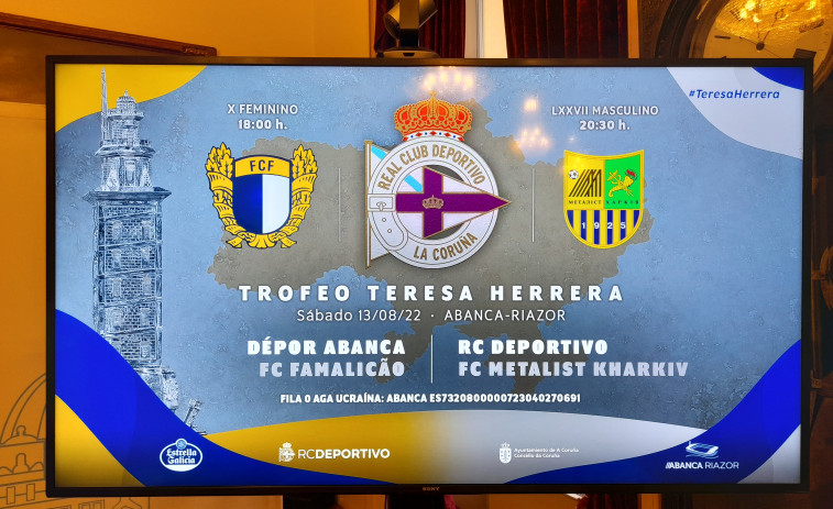 Metalist Kharkiv de Ucrania y Famalicao, rivales del Depor y del Depor Abanca en el Teresa Herrera