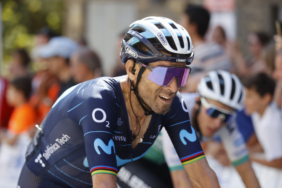 Alejandro Valverde: "Me encuentro bien pero ya no soy tan explosivo"