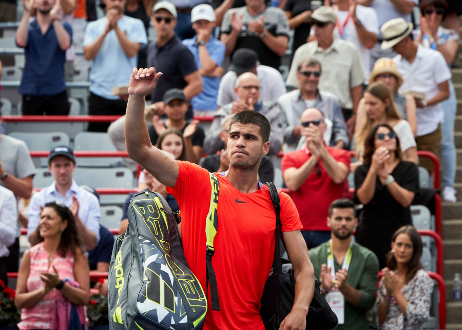 Medvedev, Alcaraz y Tsitsipas, caen los favoritos en Montreal