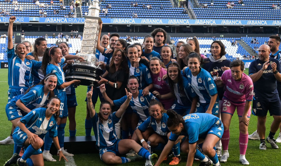 El Dépor Abanca , campeón en la tanda de penaltis