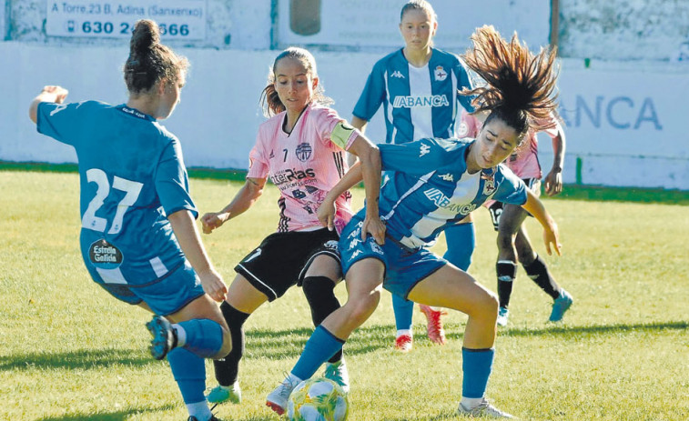El Deportivo Abanca gana al Interrías con un gol en cada parte (0-2)