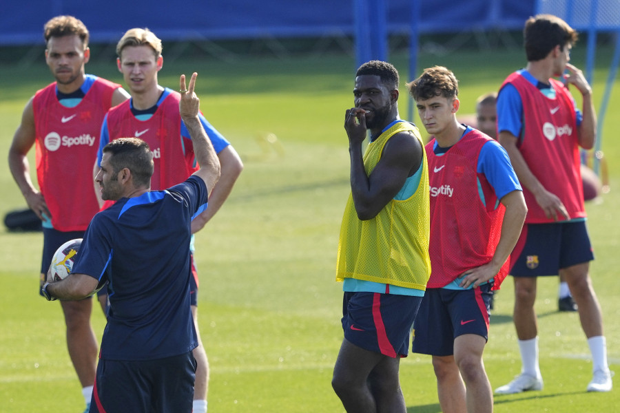 Los descartados Umtiti y Braithwaite, únicas ausencias contra el City