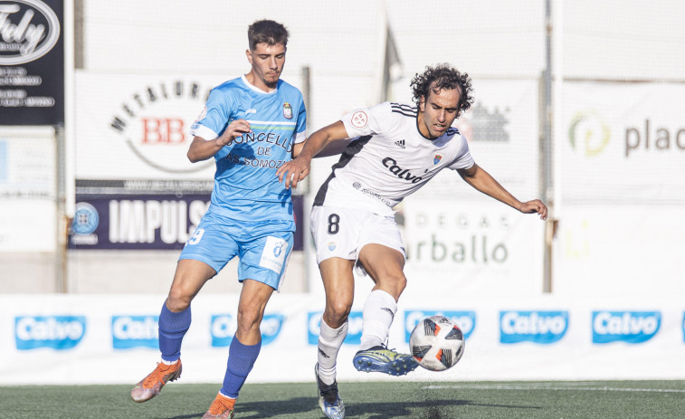 El Bergantiños empata contra el Somozas en el último test de pretemporada