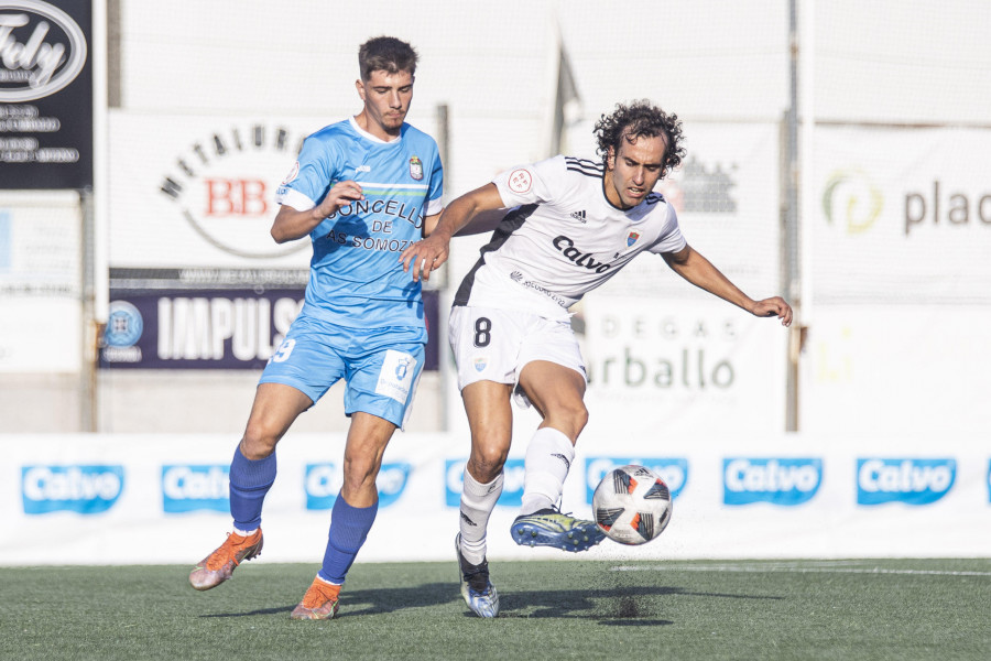 El Bergantiños empata contra el Somozas en el último test de pretemporada