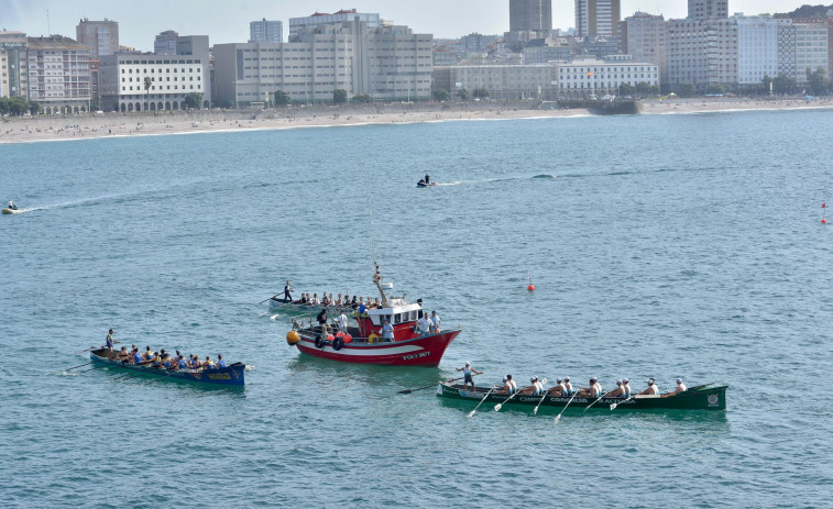 Suspendida la primera jornada de la Bandeira Cidade da Coruña por el fuerte oleaje