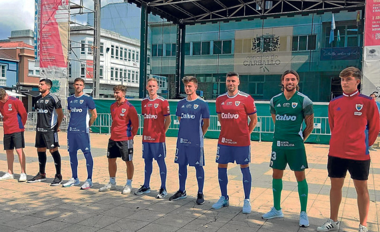 Presentada la camiseta del centenario del Bergantiños