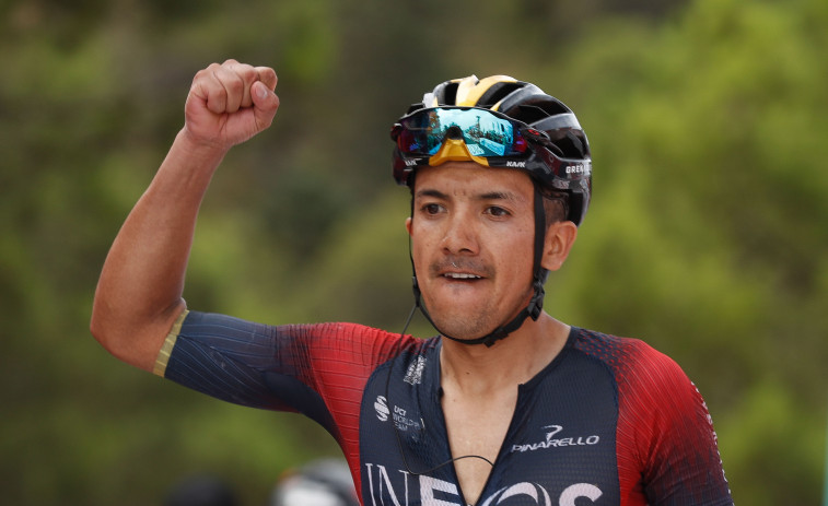 Carapaz y Superman, 'resucitados' en la Vuelta, miran a Sierra Nevada