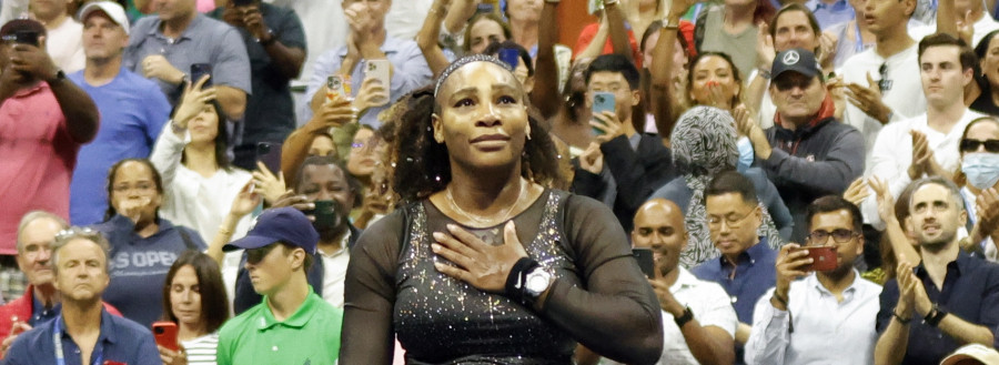 Serena Williams se despide con una última lección