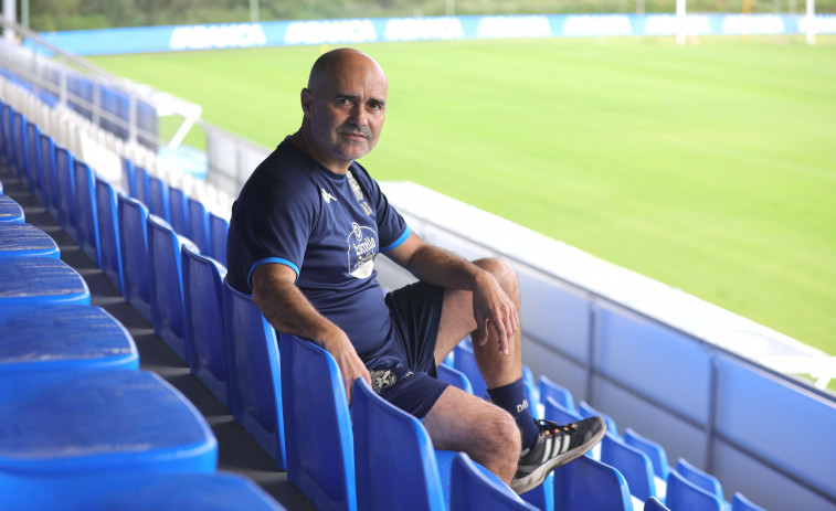 Óscar Gilsanz: “El Fabril tiene que ser protagonista con balón y debe trabajar para ello”