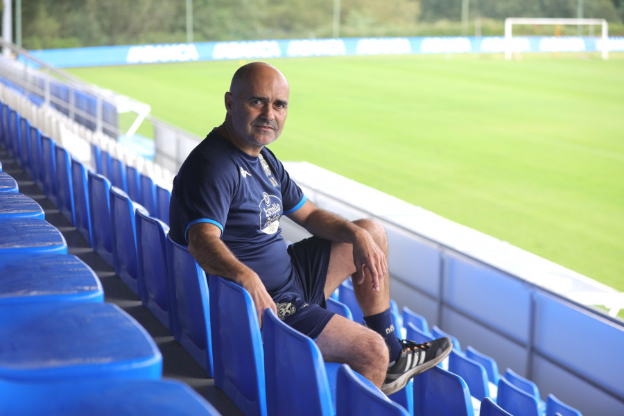 Óscar Gilsanz: “El Fabril tiene que ser protagonista con balón y debe trabajar para ello”