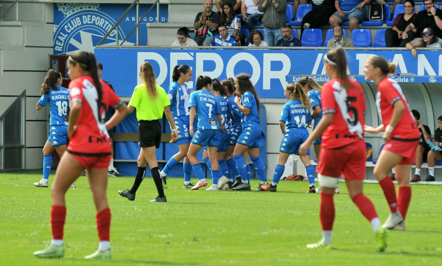 Deportivo Abanca, plácido e impecable debut en ataque y en defensa