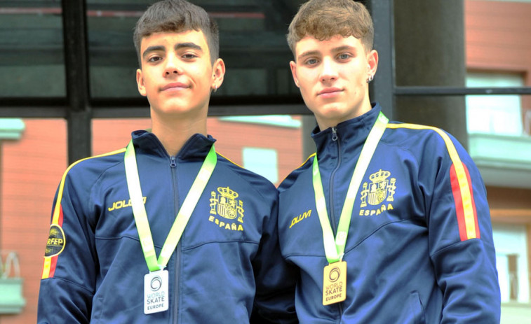 Lucas Yáñez y Unai Cereijo, sexto y séptimo en el Sant Jordi de patinaje artístico