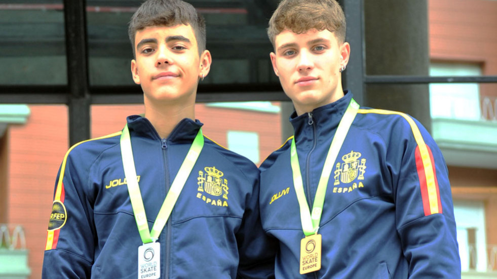 Lucas Yáñez y Unai Cereijo, sexto y séptimo en el Sant Jordi de patinaje artístico