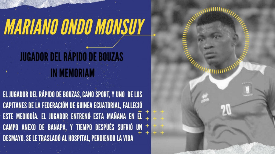 Fallece de manera repentina el internacional guineano Monsuy, jugador del Rápido de Bouzas
