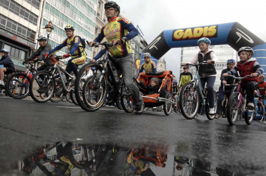 A Coruña acoge este domingo el ‘X Día de la Bicicleta’