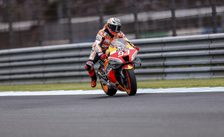 Marc Márquez, satisfecho de su rendimiento y 