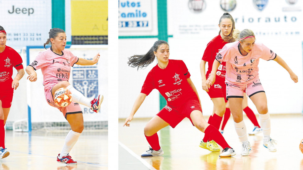 A Fervenza - 5 Coruña, María apuntilla a su exequipo en Narón