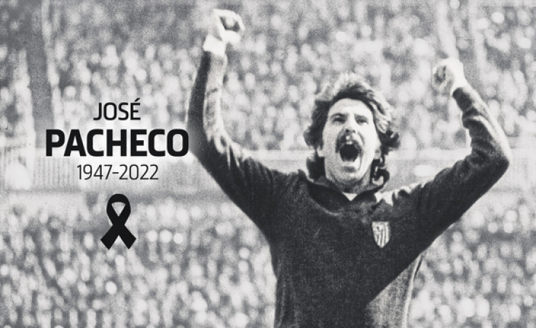 Fallece José Pacheco, leyenda del Atlético de Madrid