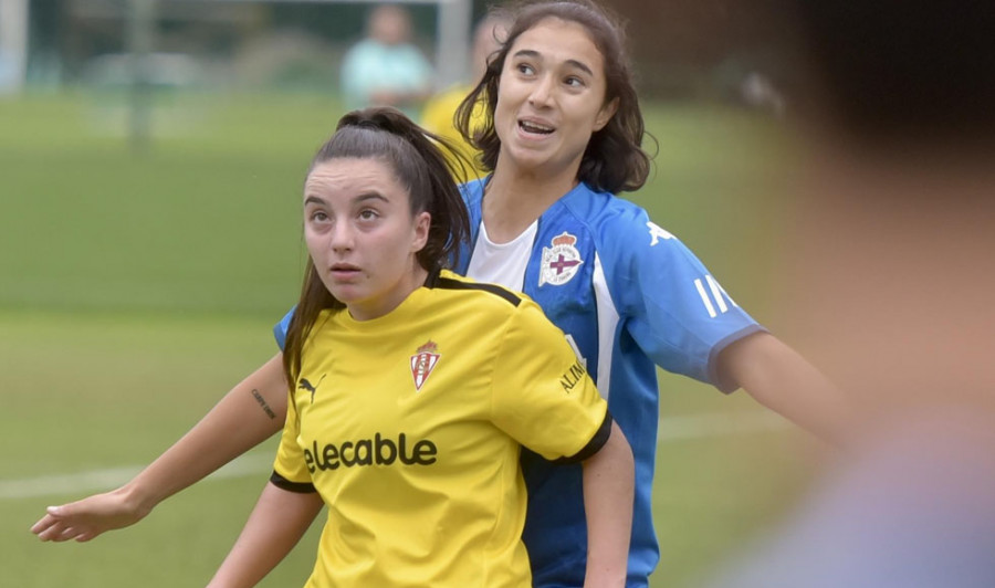 El Depor Abanca B da la campanada y arrebata el liderato al gran favorito, el Sporting (2-1)