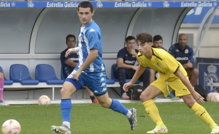 División de Honor Juvenil | El Sporting castiga al Depor con un empate en el 97 (1-1)