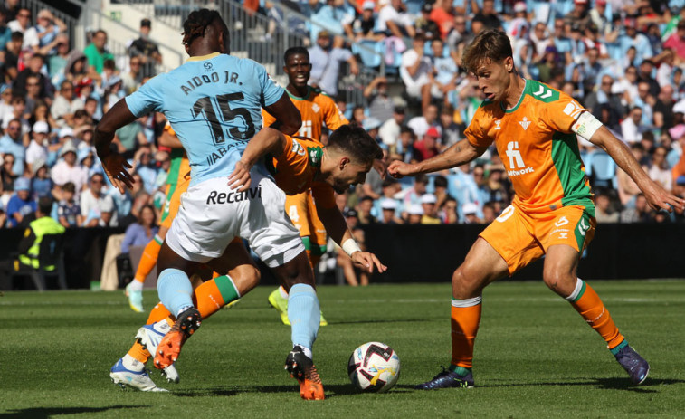 Gabri Veiga certifica la victoria del Celta ante el Betis