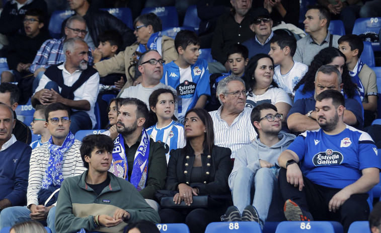 Afición del Depor, nada que celebrar