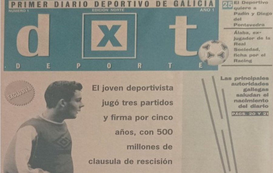 dxt campeón: el primer (y único) diario deportivo de Galicia cumple 27 años
