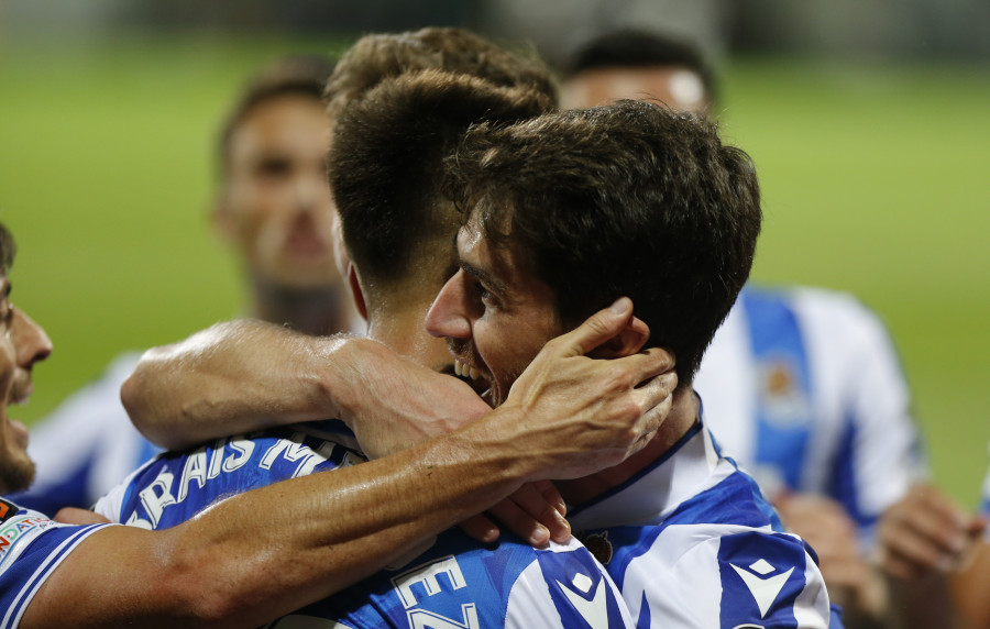 La Real Sociedad encarrila la clasificación tras ganar al Sheriff