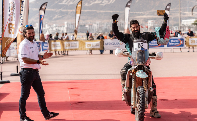 Ivan Merichal pone un pie en el Rally Dakar