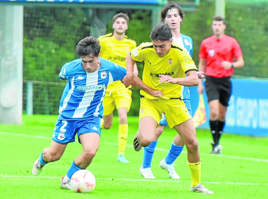 El Juvenil A del Deportivo pretende reconducir el inicio de liga ante el Compostela