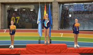 Marta Fraga, oro en la categoría alevín