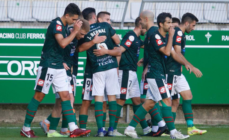 El Racing de Ferrol resiste como invicto al ganar al Talavera (1-0)