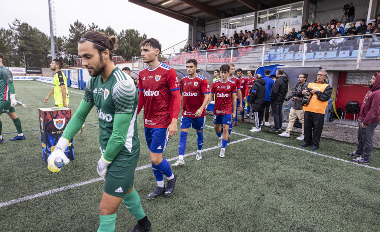 El Bergantiños ha apostado de inicio por 17 de 19 de sus futbolistas