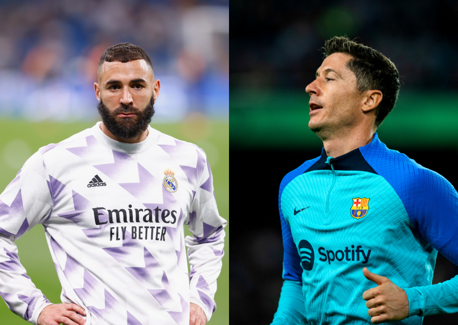 Benzema contra Lewandowski, duelo de referentes