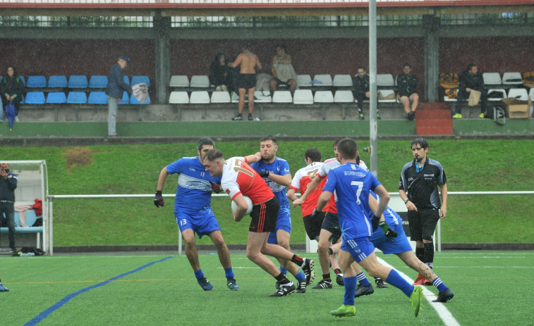 Bélgica y Madrid Harps, campeones en Elviña de fútbol gaélico