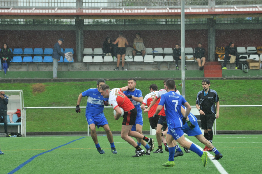 Bélgica y Madrid Harps, campeones en Elviña de fútbol gaélico