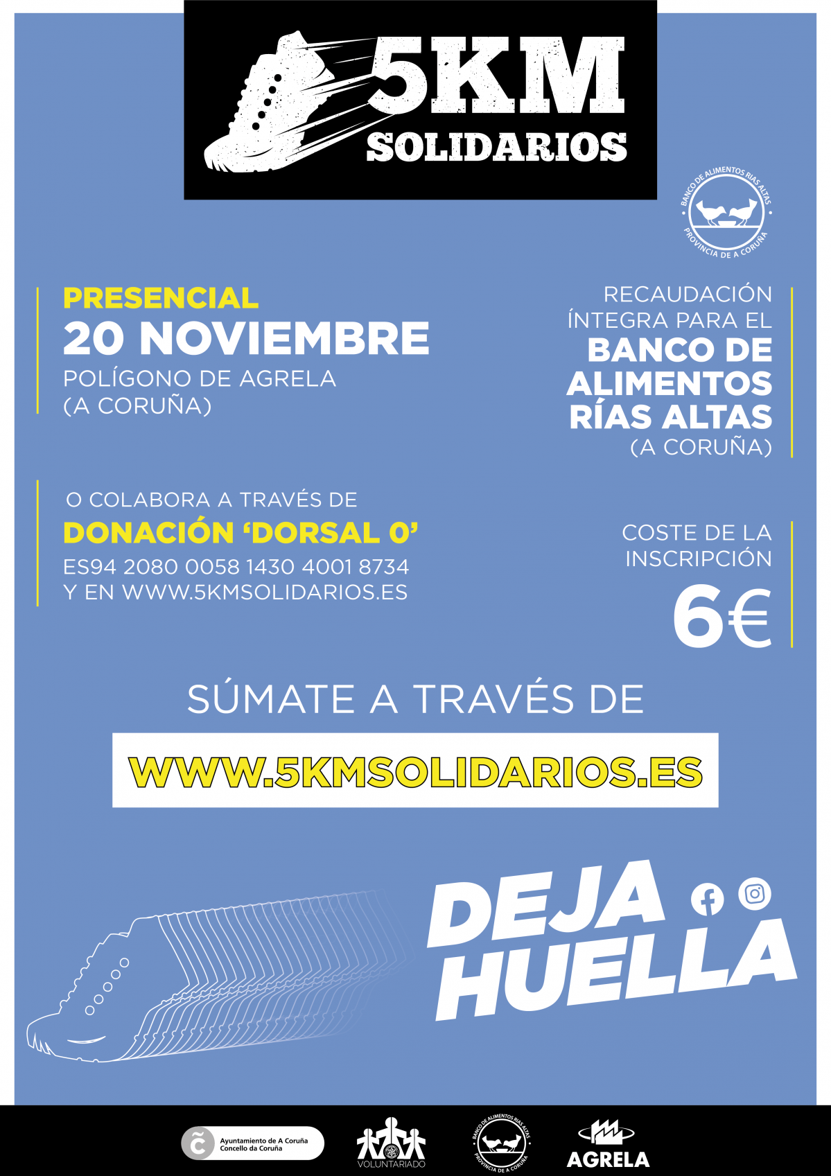 Cartel 5KM Solidarios