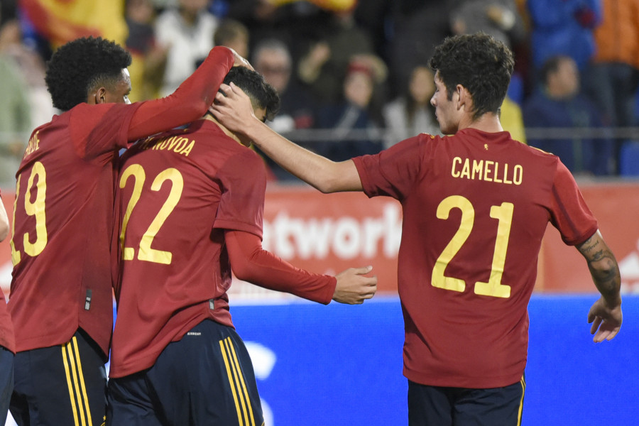 España, en el Grupo B del Europeo sub-21 con Rumanía, Ucrania y Croacia