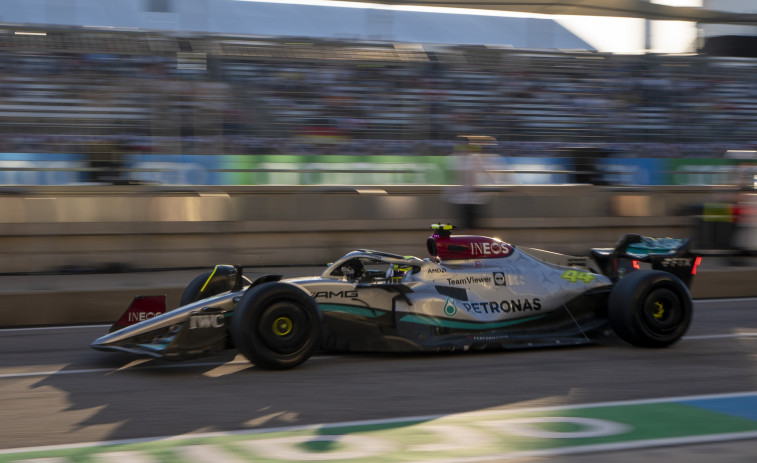 Hamilton percibe mejoras en su Mercedes con la actualización