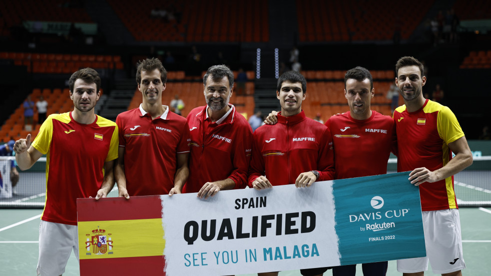 España, invitada a la fase de grupos de la Copa Davis 2024